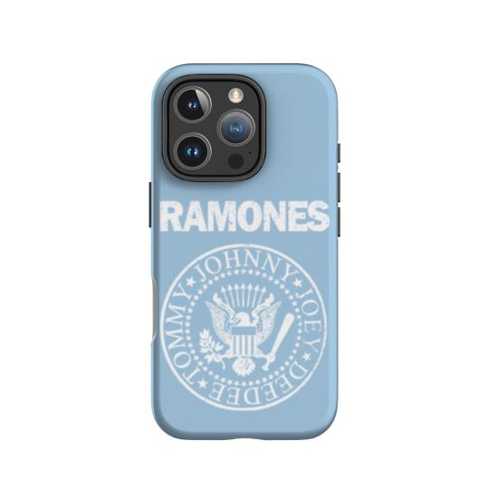 Discover RAMONES Presidential Seal Distressed Logo GRAY/white IPhone Cases New S-5XL