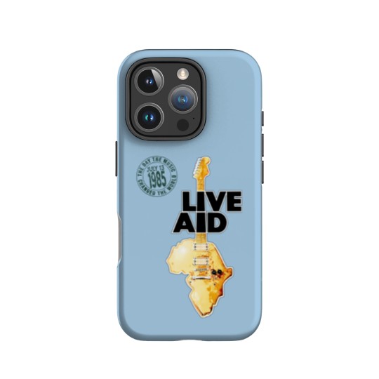 Discover Live Aid Concert Music Gig Event Live 1985 Wembley 80s IPhone Cases