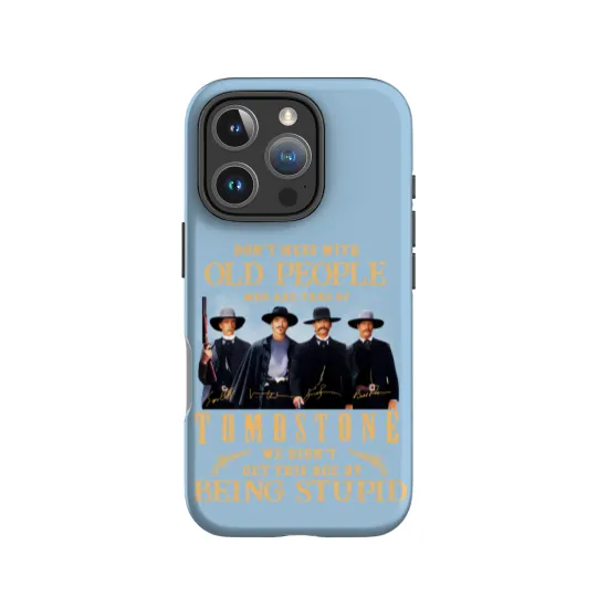 Discover Tombstone Movie IPhone Cases, Vintage Tombstone Graphic