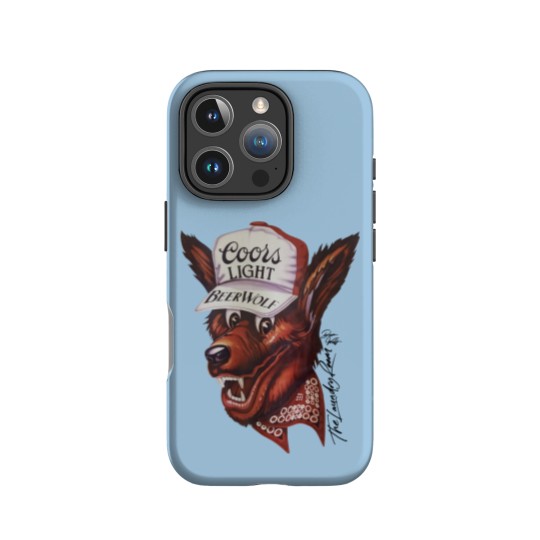 Discover Beer Wolf Oversized IPhone Cases - White