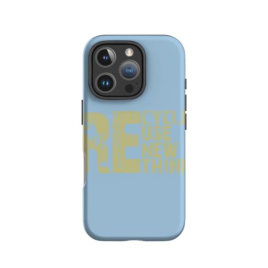 Discover Recycle Reuse Renew Rethink Earth Day Environmental Activism IPhone Cases