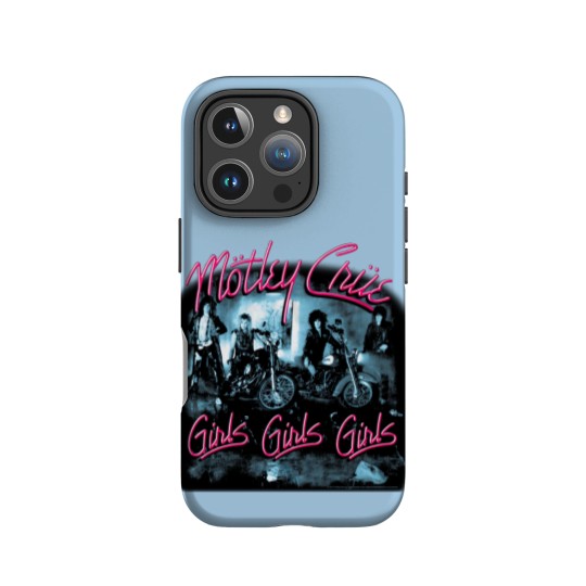 Discover Motley Crue Girls Girls Girls Black IPhone Cases