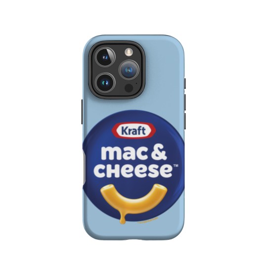 Discover heinz kraft mac cheese macaroni big chest logo IPhone Cases