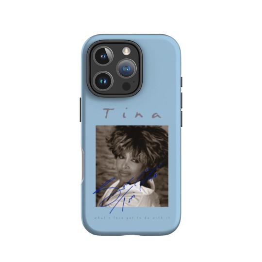 Discover Retro Signature Tina Turner IPhone Cases Short Sleeve Unisex IPhone Cases IPhone Cases For Men Women