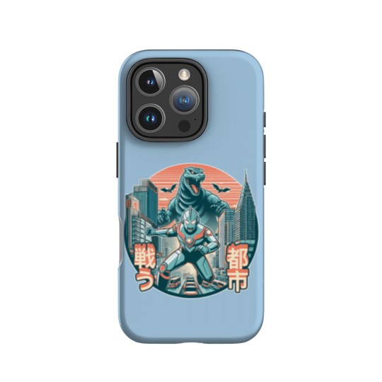 Discover Ultraman Vs Godzillá - Warzone 6 IPhone Cases IPhone Cases