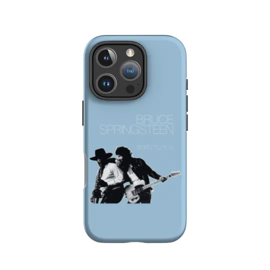 Discover Bruce Springsteen Born To Run Black IPhone Cases