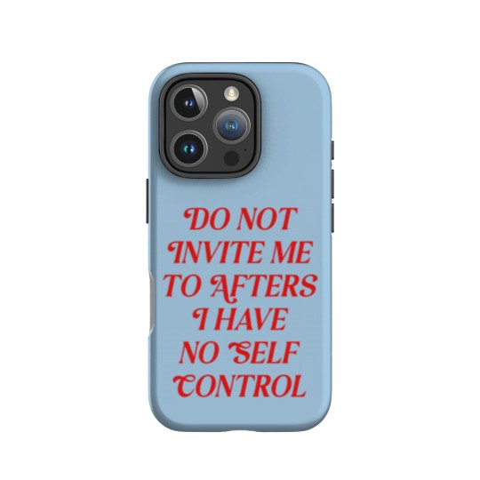 Discover Do Not Invite Me To Afters IPhone Cases, Funny Rave IPhone Cases