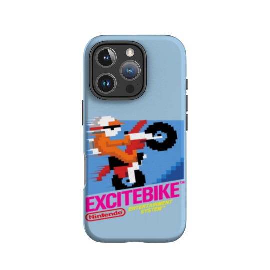 Discover NES Excitebike Transparent IPhone Cases