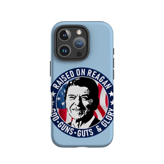 Discover Ronald Reagan Raised On Reagan IPhone Cases