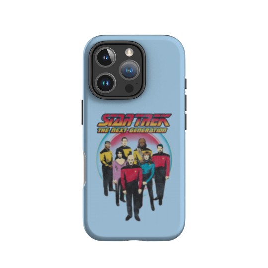 Discover Stars Trek The Next Generation Vintage Distressed Bridge Crew IPhone Cases