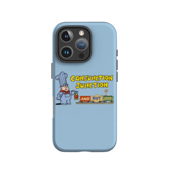 Discover Schoolhouse Rock Conjunction Junction - Conjunction Junction - IPhone Cases
