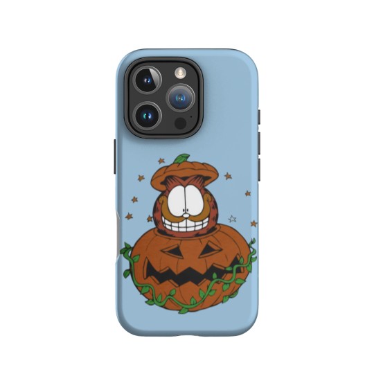 Discover Halloween Garfield Pumpkin IPhone Cases, Halloween Pumpkin Garfield Cat IPhone Cases