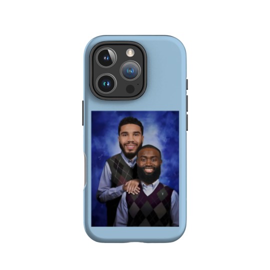 Discover Jayson Tatum and Jaylen Brown "Step Brothers" Portrait IPhone Cases