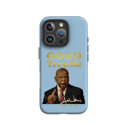 Discover Good trouble john lewis signature est 1987 Classic IPhone Cases