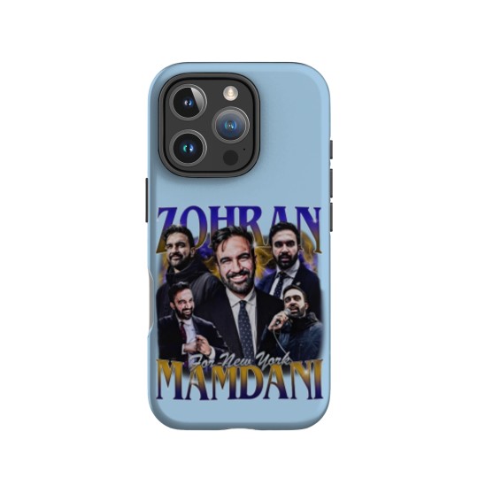 Discover Zohran For New York City Bootleg 90s Vintage IPhone Cases