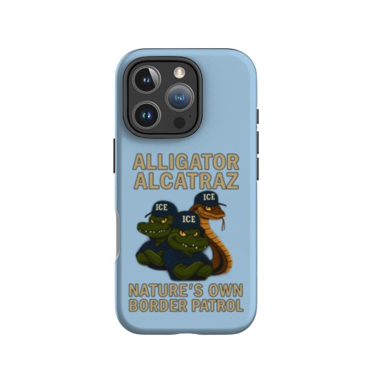 Discover Alligator-Alcatraz - Alligator Alcatraz Fl Retro - IPhone Cases