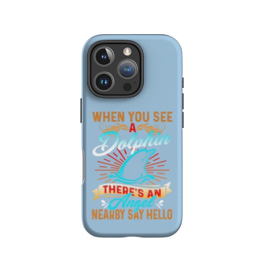 Discover Dolphin IPhone Cases - Dolphin Angel IPhone Cases IPhone Cases