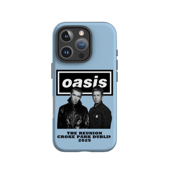 Discover Oasis Croke Park Dublin 2025 The Reunion graphic IPhone Cases