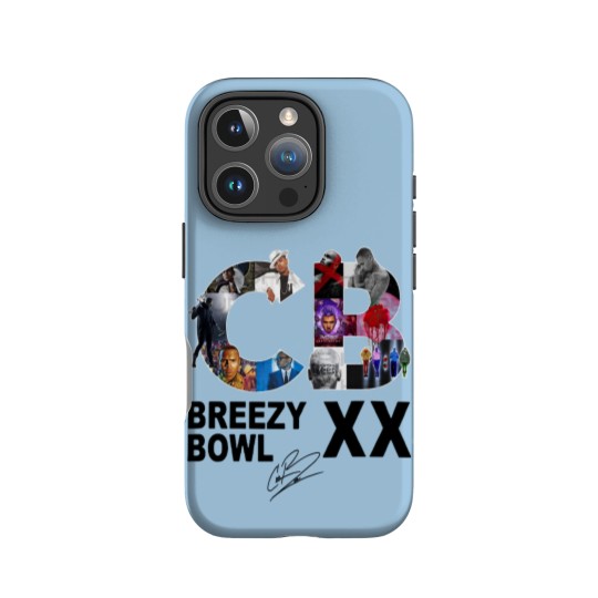 Discover Breezy Bowl XX IPhone Cases, Chris Brown Breezy Bowl XX Tour IPhone Cases
