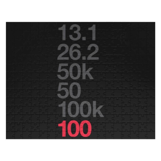 Discover 100 Miler Ultra Running - Ultramarathon - Jigsaw Puzzles