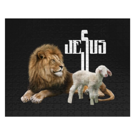 Discover Jesus is Lion and Lamb Jigsaw Puzzles