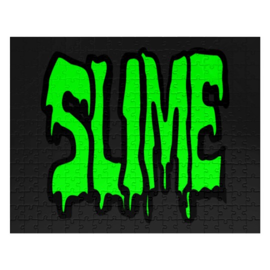 Discover Slime, nothing but pure disgusting slime Jigsaw Puzzles