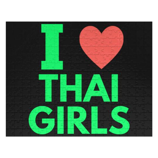 Discover i love thai girls Jigsaw Puzzles
