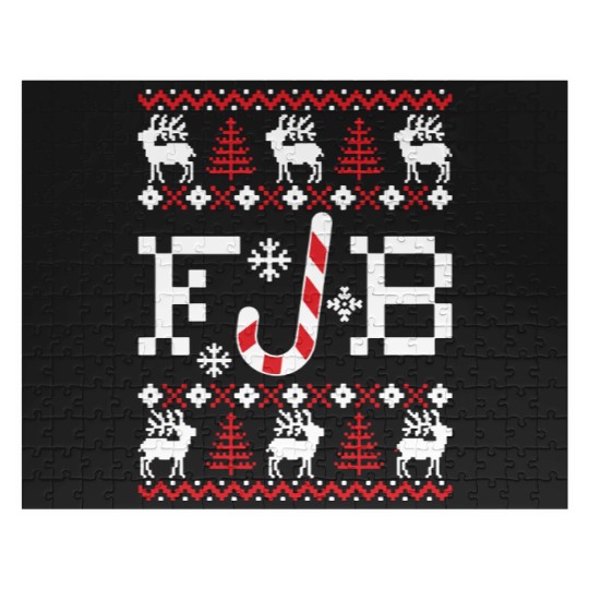 Discover Let's Go Brandon Christmas Jigsaw Puzzles