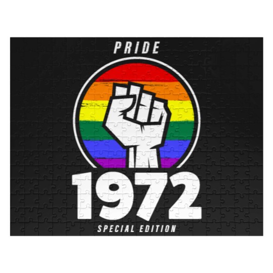 Discover 1972 Birthday Gay Pride LGBT Jigsaw Puzzles