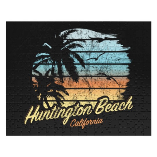 Discover Huntington Beach Florida Usa The Original Sunset Jigsaw Puzzles