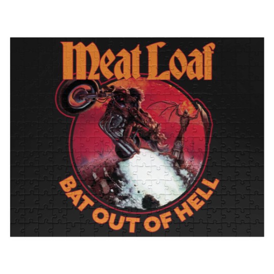 Discover Meat Loaf Bat Out Of Hell Jigsaw Puzzles