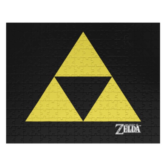 Discover Nintendo Legend Of Zelda Classic Iconic Triforce Jigsaw Puzzles