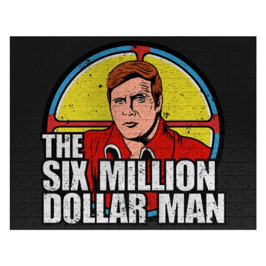 Discover Vintage Six Million dollar man - Six Million Dollar Man - Jigsaw Puzzles
