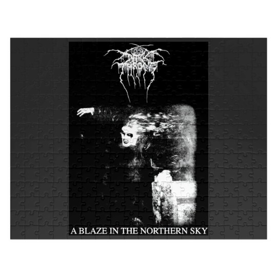 Discover Darkthrone Jigsaw Puzzles, A Blaze In The Northern Sky Black Metal Norwegian Black Metal Jigsaw Puzzles