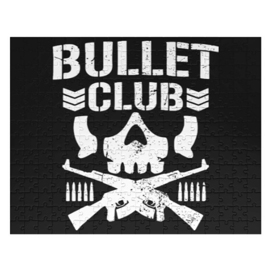 Discover Japan Pro Wrestling Bullet Club Bone Soldier Jigsaw Puzzles