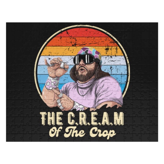 Discover The C.R.E.A.M of the crop Randy Savage legend - Macho Man - Jigsaw Puzzles
