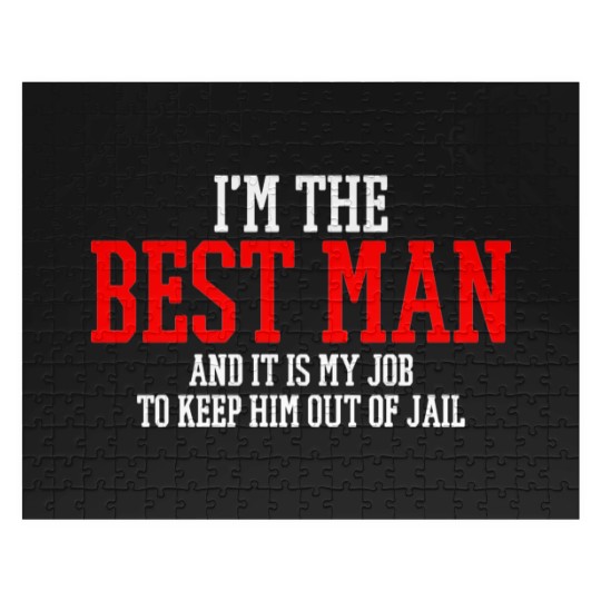 Discover Best Man Wedding Jigsaw Puzzles