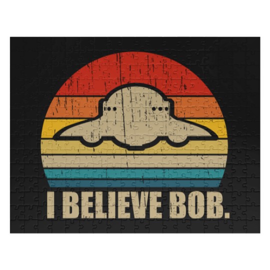Discover I Believe Bob - Bob Lazar Ufo Area 51 Conspiracy Theory - Jigsaw Puzzles