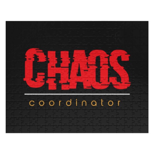 Discover Chaos Coordinator Design Jigsaw Puzzles