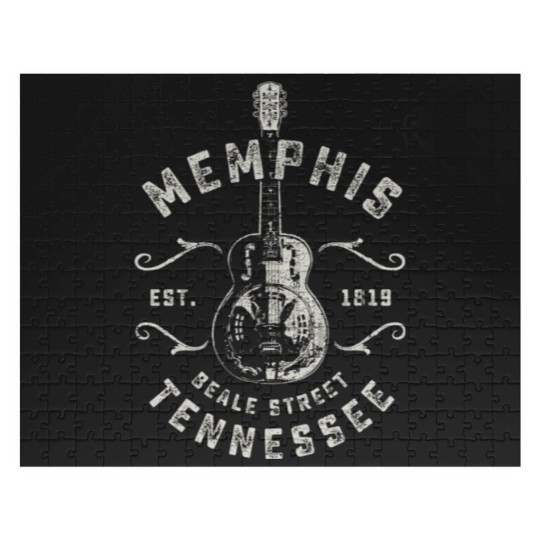 Discover Memphis Beale Street Usa Vintage Jigsaw Puzzles