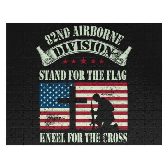 Discover 82nd Airborne Division Veteran Gift Jigsaw Puzzles