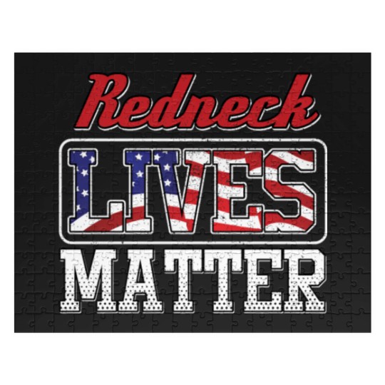 Discover Redneck Lives Matter Jigsaw Puzzles
