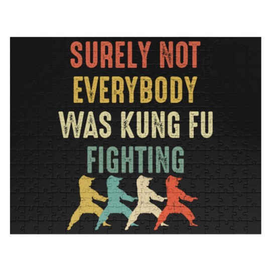 Discover Surely Not Everyone Was Kung Fu Fighting Jigsaw Puzzles