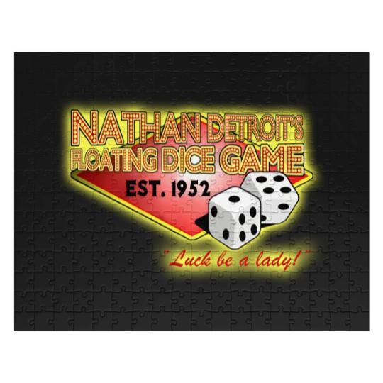 Discover Nathan Detroit's Dice Game - Guys And Dolls - Jigsaw Puzzles