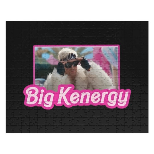 Discover I am Kenough Big Kenergy Jigsaw Puzzles, Barbie Inspired Jigsaw Puzzles
