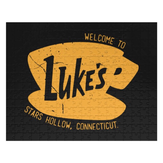 Discover Retro Luke's Diner Jigsaw Puzzles, Luke's Diner Jigsaw Puzzles, Stars Hollows Jigsaw Puzzles