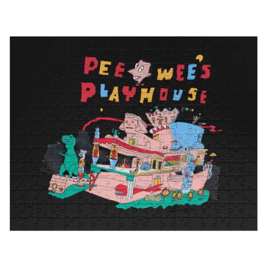 Discover Funny Vintage Pee Wee's Playhouse Jigsaw Puzzles, Vintage 90s Pee Wee Herman Jigsaw Puzzles