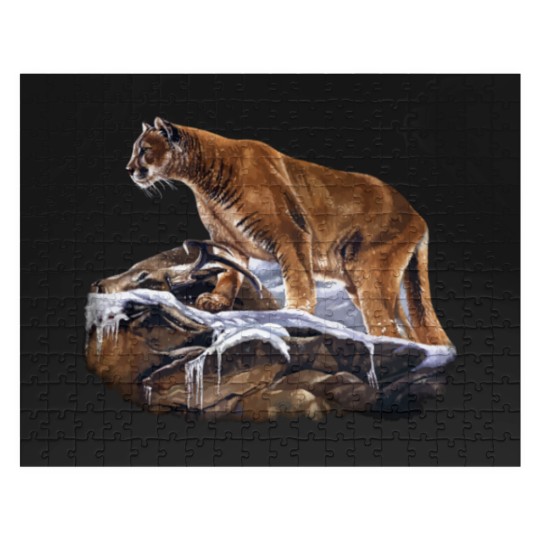 Discover Mountain Lion Cougar Jigsaw Puzzles