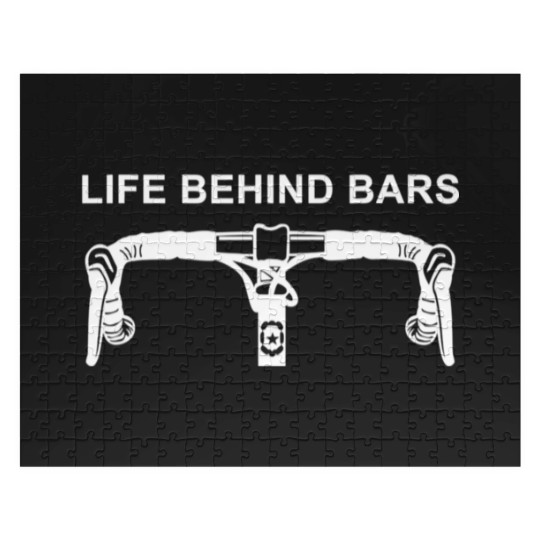 Discover LIFE BEHIND BARS Jigsaw Puzzles Funny Cycling Biking Jigsaw Puzzles