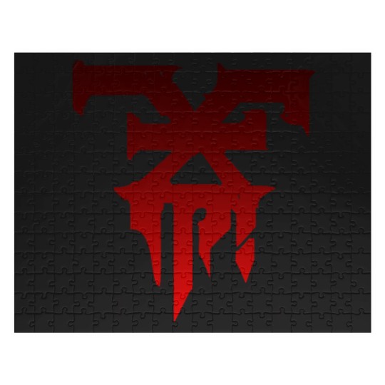 Discover Khorne symbol Jigsaw Puzzles